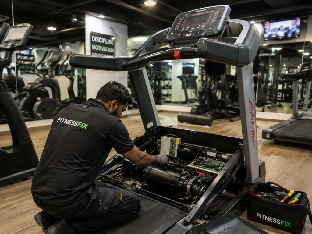 FitnessFix service and equipment repair work