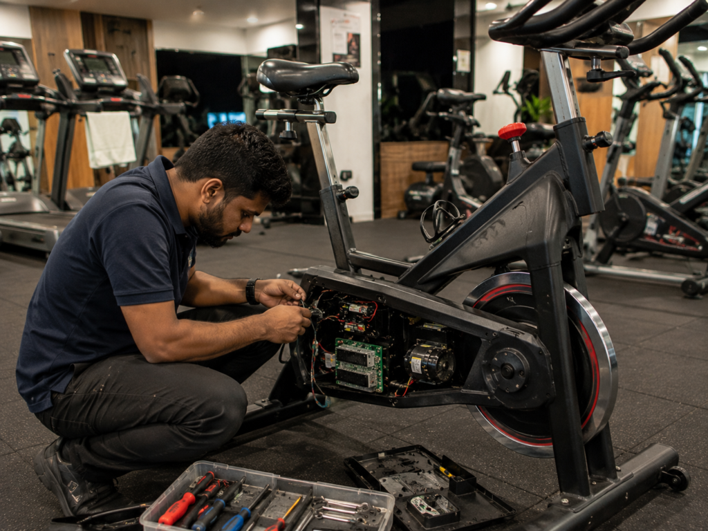 FitnessFix service and equipment repair work