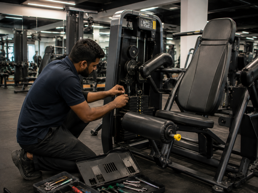 FitnessFix service and equipment repair work