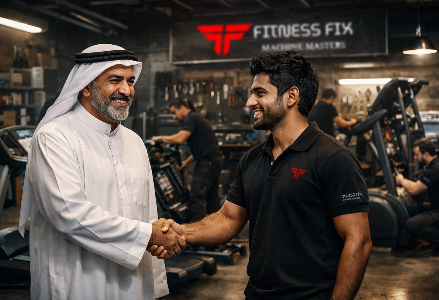 FitnessFix professional gym equipment service