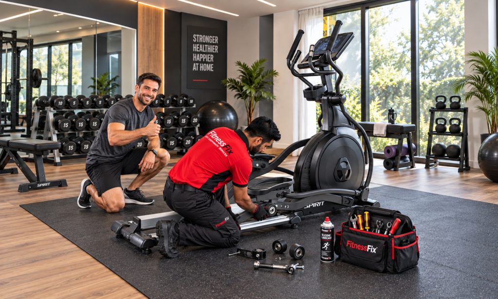 FitnessFix service and equipment repair work